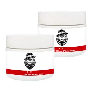 B-x7 Cream 100 Ml: 2 Adet Erkekler Için Zaman Stop Kremi 7x Effect