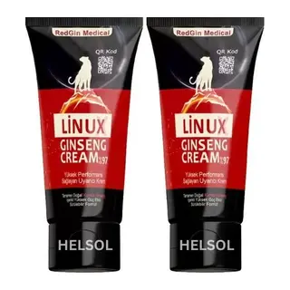 Linux Ginseng Etkili Sertleşmeye Pe.nis Masaj Kremi 50ml