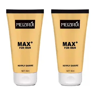 Meizirui Max 2 Adet Erkekler İçin Büyütücükalınlaştırıcı Xxxlfasteffect Ed Kremi - Doğal Yağlı (max Plus) Penismasaj Kremi