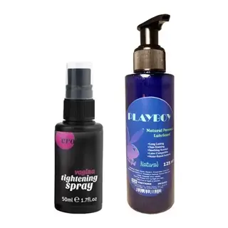 Hintohu Bayanlara Özel Vagina Care Spray Vaji.na Bakım Sprey 50 Ml + Playboy 125ml Lubricant Gel