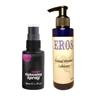 Hintohu Bayanlara Özel Vagina Care Spray Vaji.na Bakım Sprey 50 Ml + Eros 125ml Lubricant Gel