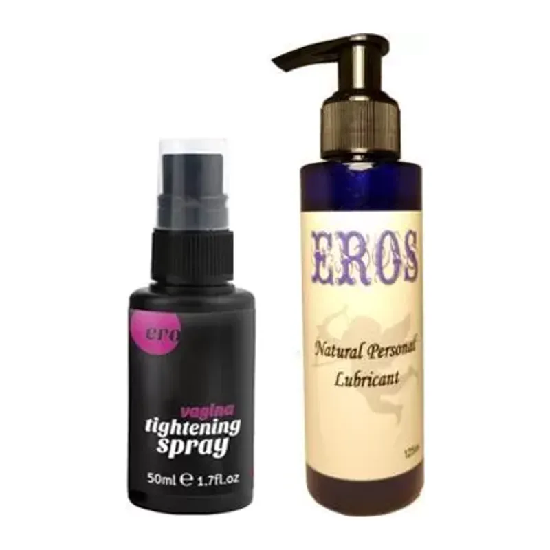 Hintohu Bayanlara Özel Vagina Care Spray Vaji.na Bakım Sprey 50 Ml + Eros 125ml Lubricant Gel