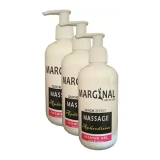Marginal Massage Jasmine Gel 250 Ml Yasemin Masaj Jeli 3 Adet
