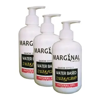 Marginal Water Based Lubricant Gel 250 Ml Jel 3 Adet
