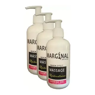 Süper Marginal Massage Jasmine Gel 250 Ml Yasemin Masaj Jeli 3 Adet