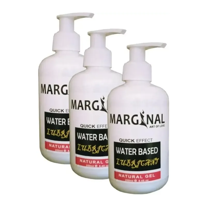 Süper Marginal Water Based Lubricant Gel 250 Ml Jel 3 Adet