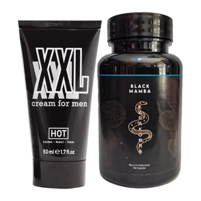 Süper Hotxxl 50 Ml Erkeğe Özel En Boy Krem + Yanında 1 Adet Erkeğe Özel Karamamba