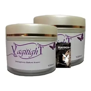 Süper Vagitight 2 Adet Kadınlara Özel Kremi 100 Ml + 1 Adet Jel Hediye