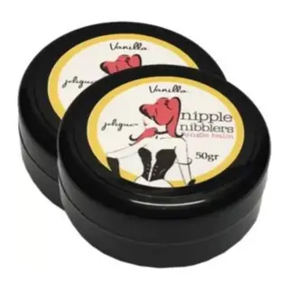 Süper Muzice Nipple Nibblers Tingle Balm Vanilla Flavored Vanilyalı Göğüs Bakım Kremi 2 Adet 50 Ml