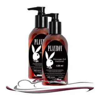 Süper Playboy Natural Massage Oil Kokusuz Vücut Masaj Yağı 2 Adet 120 Ml