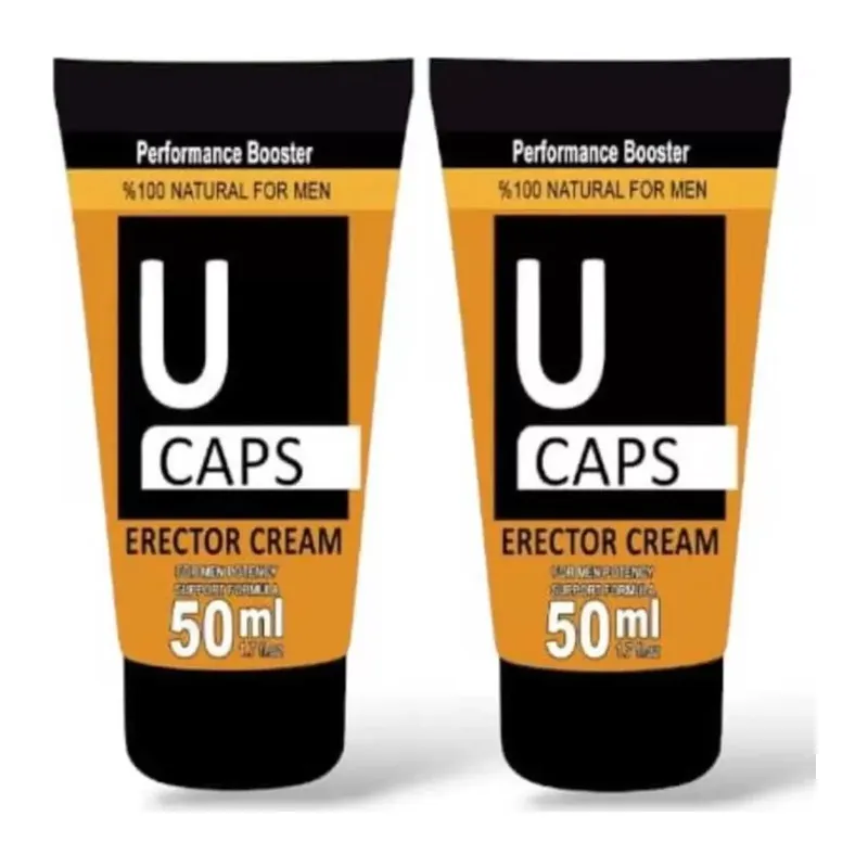 U Caps Men Booster 50 Ml X 2 Adet