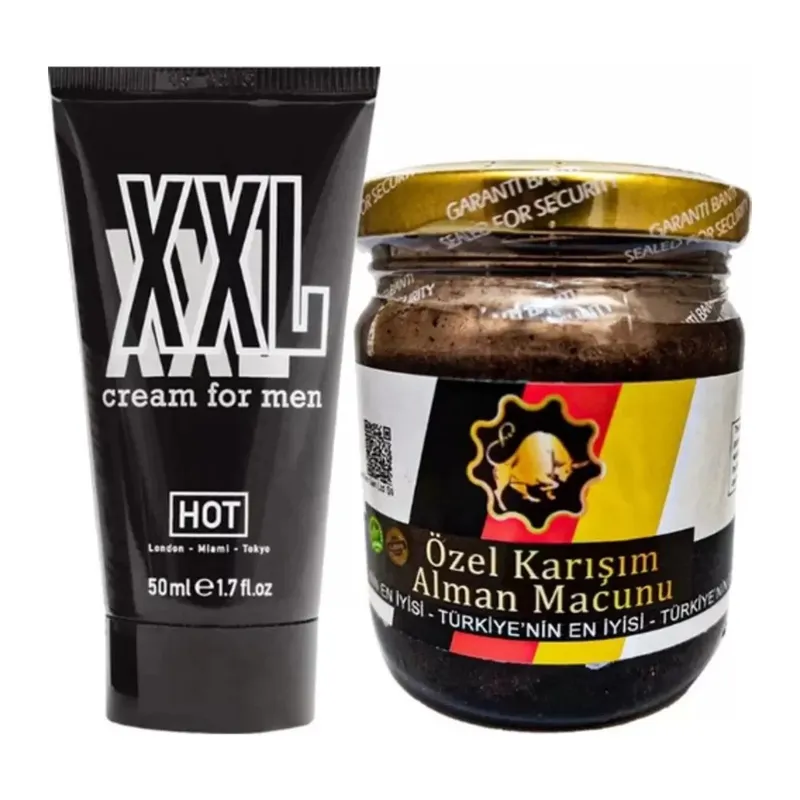 Hotxxl 50 Ml Erkeklere Özel Krem + Yanında 1 Adet Erkeğe Özel Macun