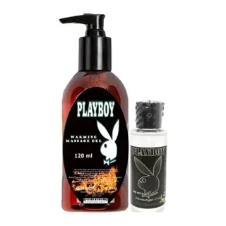Süper Playboy Aromaterapi Isıtıclı Massage Oil 120 Ml + Natural Aromalı Vücut Masaj Yağı 50 Ml