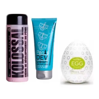 Kolossal Ozzy Store Egg Clicker Mastürbatör Ve Krem Ve Pe.nis Development Cream 1 Adet