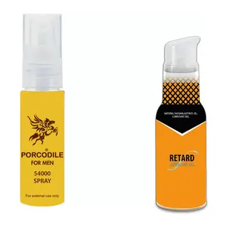 Porcodile Spray 20 Cc + Retard Glide Jel