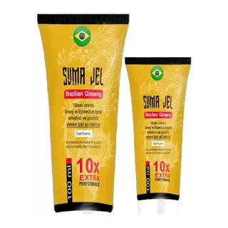 Suma Jel 2 Adet Brezilya Ginsengli & Epimediyumlu Yüksek Extratlı Pe.nisinizin Günlük Masaj Kremi 100 Ml