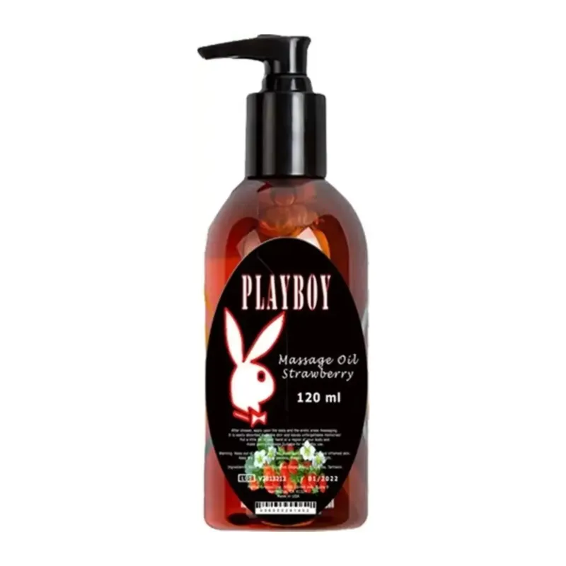 Süper Playboy Çilekli 120 Ml _ Aromaterapi Masaj Yağı Çilekli Muzice 120ml Strawberry Massage Oil