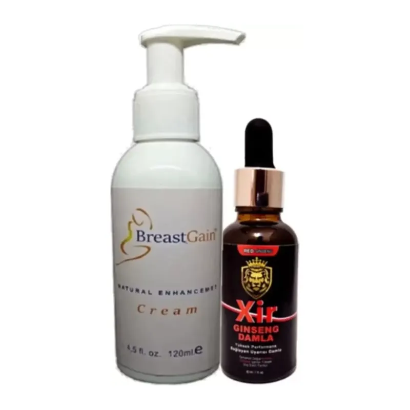 Süper Breast Gain Krem 120 Ml + Xir Bay Özel Karışım Içecek 30 Ml
