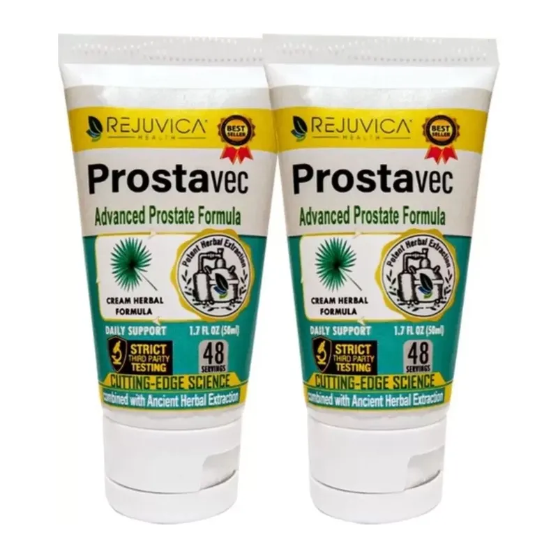 Prostavec 2 Adet X 50 Ml Krem Erkeklere Özel Yer Kremi