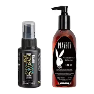 Playboy Hintohu Ferahlatıcı Sprey 50 Ml - Playboy Masaj Yağı 120 Ml