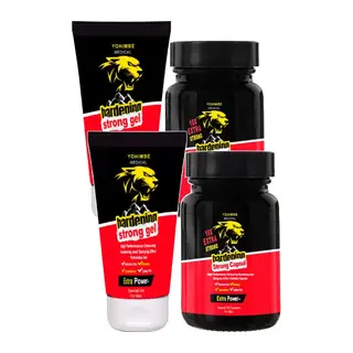Yohmbeg Set 2şer Taneerkeklere Özel Penismasaj Jeli + 30lu Kaps Bir Arada