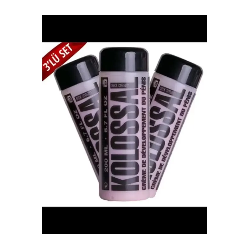 Erkeklere Özel Ürünü / Kolossal Man's Product 3lü