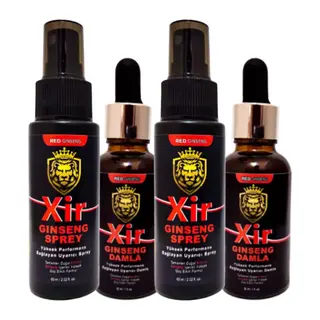 Xir 2 Adet Erkeğe Zaman 60 Ml Sprey + 2 Adet Xir Soğuk Çiftlere Özel 50 Ml Azdırıcıiçecek