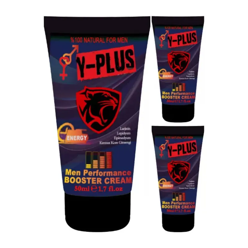 Y-plus Cream 50ml 3 Adet Erkeklere *özel* Kremi