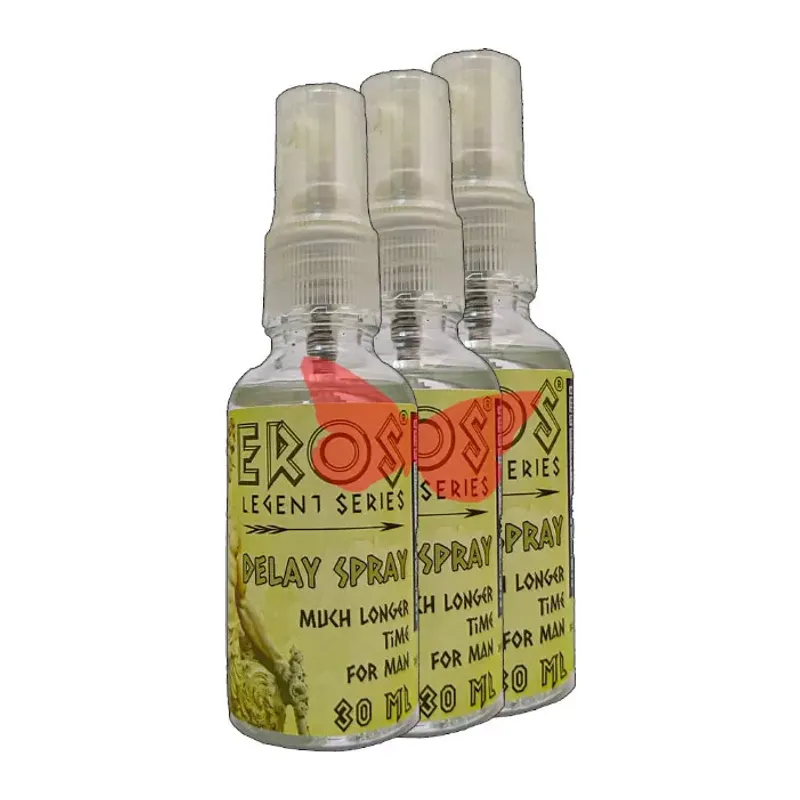 Eros Legent Erkeklere Özel 3 Adet Geciktiricistop Sprey 30 Ml