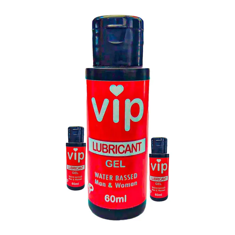 Vip Kadınlar Ve Ap.erkekler İçin Lubricantgel For Erotik 3 Adet Lubricantanalvajinal Kaydırıcıjel 60 Ml