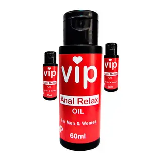 Vip Kadınlar Ve Ap.erkekler İçin Analrelax Oil 3 Adet Lubricantanalrahatlatıcı Kasgevşetici Kaydırıcıyağ 60 Ml