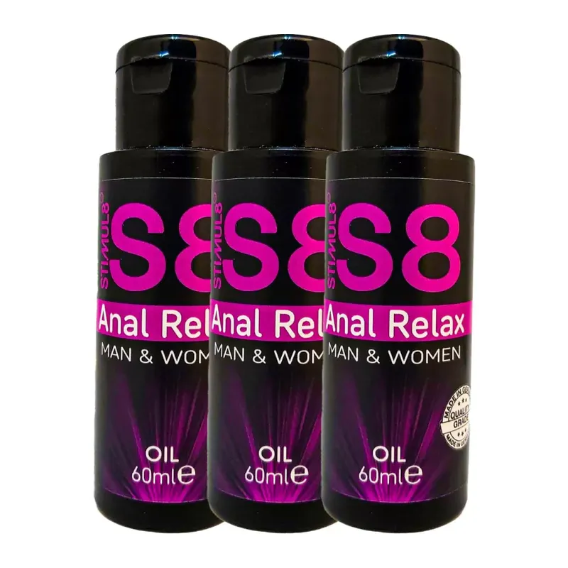Stımul8 3 Adet Bay Bayan Yağ Analreıax- Rahatlatıcı60 Ml