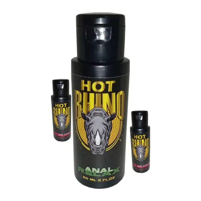 Hat Rhino Kadınlar Ve Ap.erkekler İçin Analrelax Cream 3 Adet Lubricantanalrahatlatıcı Kasgevşetici Kaydırıcıkrem 60 Ml