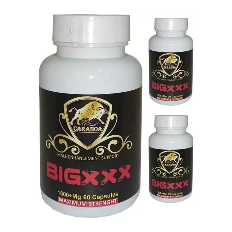Caraboa Xxxlcapsules For Men 3 Adet 60 Pcs Erkekler Için Büyütücükapsüller 60 Lı