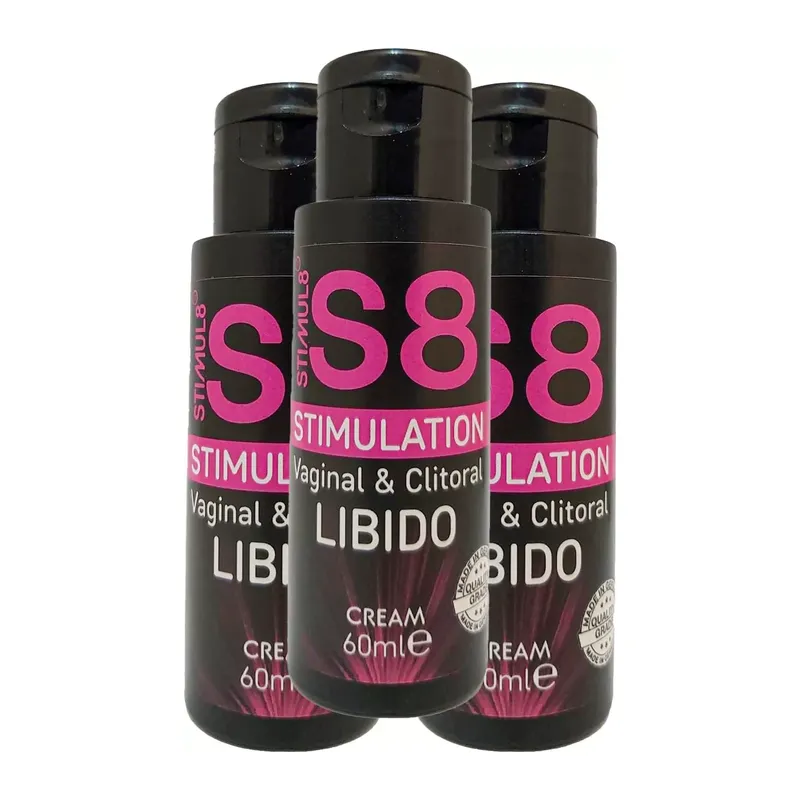 Stımul8 (s8) 3 Adet Vajinaclitoris Özel Zevkkremi 60 Ml