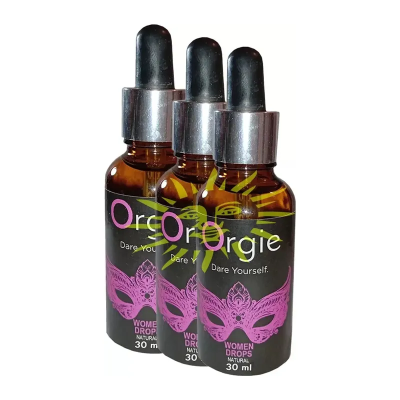 L.orgie Kadınlara Özel Formüllü Afrodizyakdamla 3 Adet 30 Ml