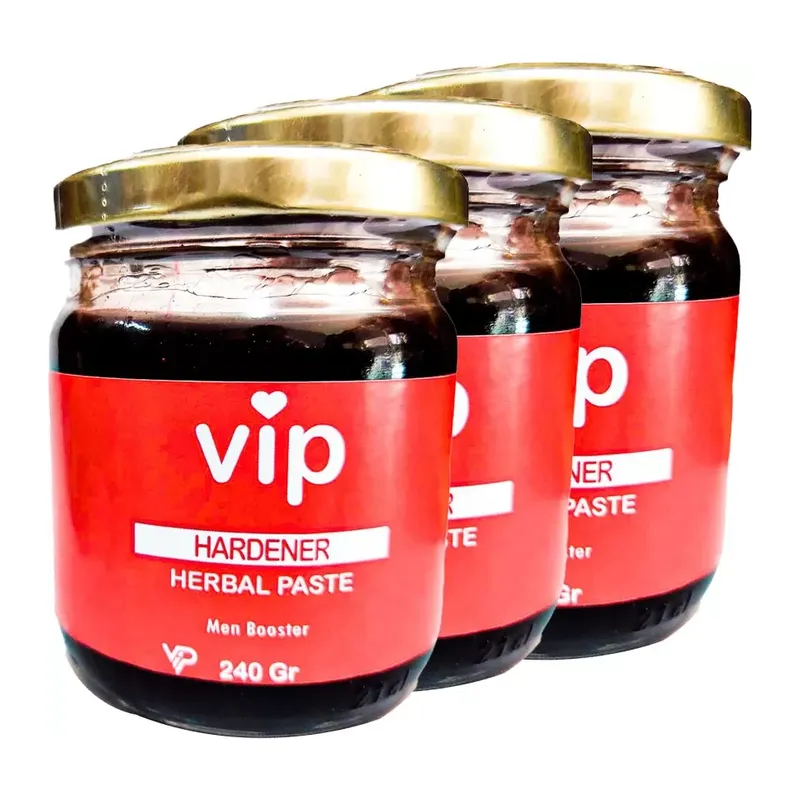Vıp 3 Adet Paste Erkeklere Ekstradestek Özel Macun 240 Gr