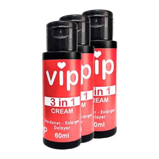Vip 3x Efektcream 3 Adet 60 Ml 3in1 Krem Pe.nisibüyütme Geciktirmesertleştirme