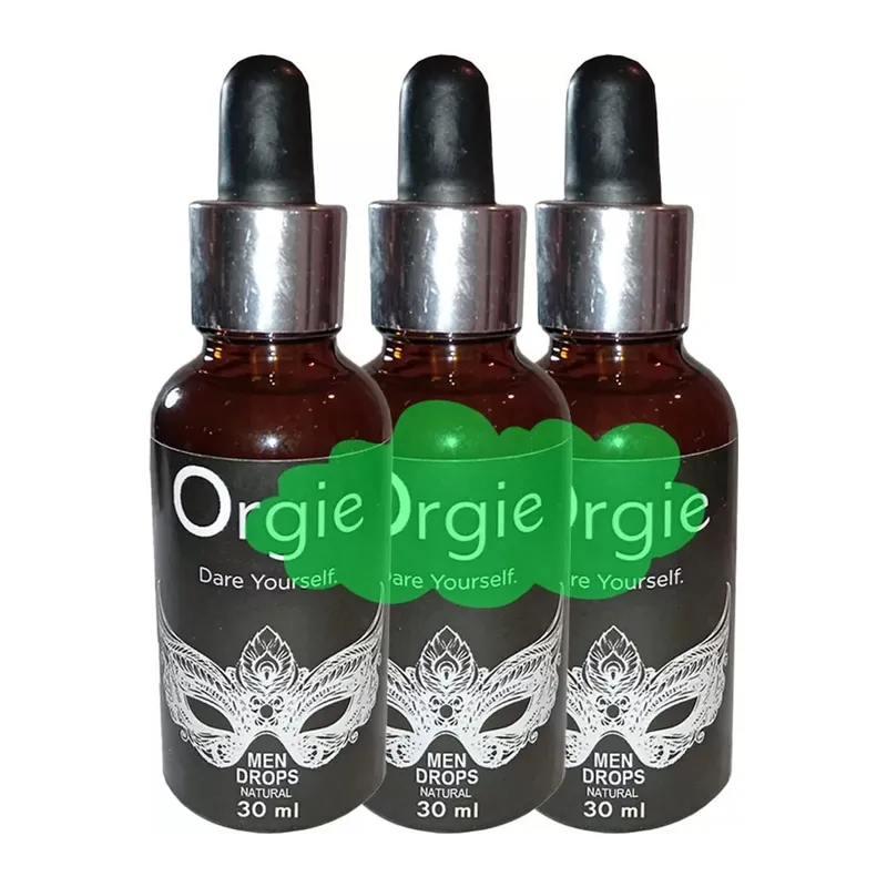 L.orgie Erkeklere Özel Formüllü Afrodizyakdamla 3 Adet 30 Ml