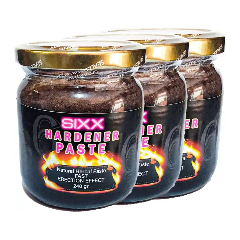 Sıxx 3 Adet Paste Erkeklere Ekstradestek Özel Performansmacun 240 Gr