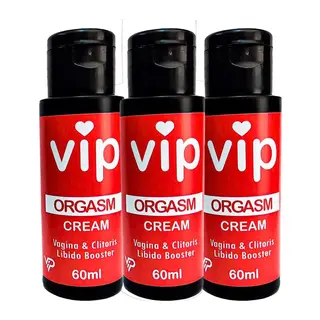 Vıp 3 Adet Vajinaclitoris Özel Zevkkremi 60 Ml