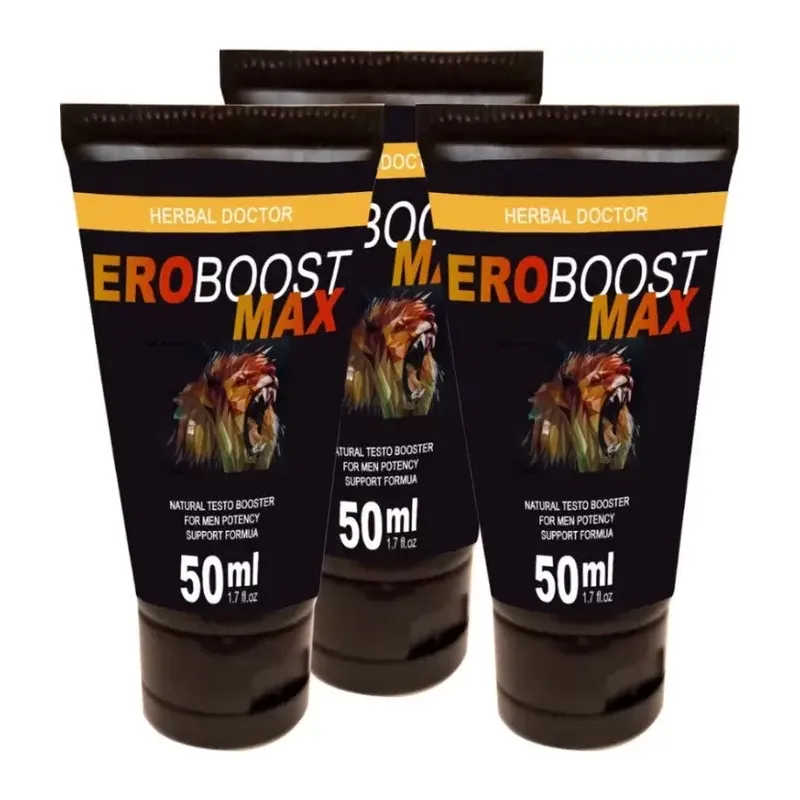 Eroboost Maxtesto 3 Adet 50 Ml Cream Harici Uygulama Kremi