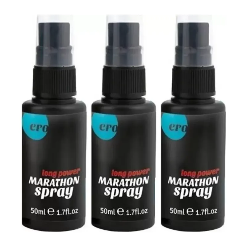 Süper Ero Marathon Erkeklere Daha Uzun Süre Sprey 50 Ml 3 Adet