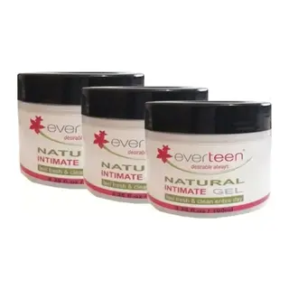 Everteen Natural Intimate Gel Bayanlara Özel Genital Bölge Temizleme Jeli 100 Ml.- 3 Adet