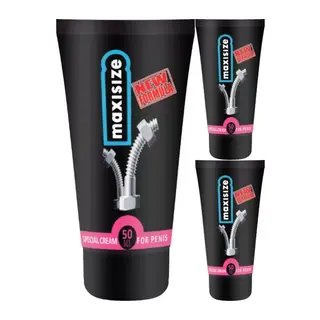 Maxisize 3 Adet Erkeğe Özel En-boy-hacim Bakımı Kremi 50 Ml