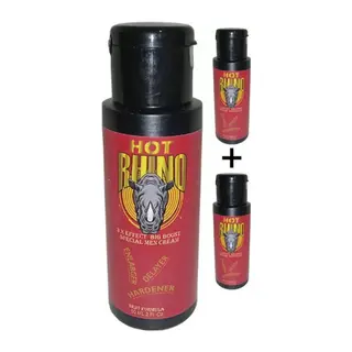 Hotrhino 3xefekt Cream 60 Ml 3 Adet Erkeğe Hacmine Süresine Katılığına Pe.nis Masaj Kremi