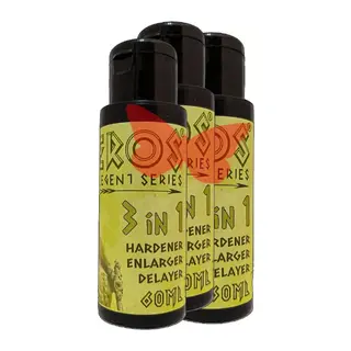 Eros Legent Erkeğe 3 Adet Hacmine Süresine Katılığına Pe.nismasaj Kremi 60 Ml