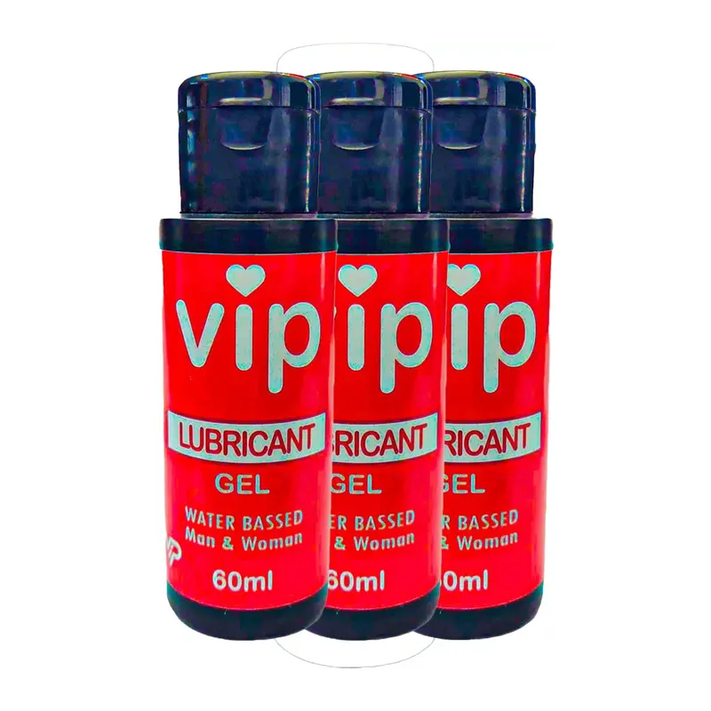 Vip Lubrikant Jel Bay Bayan 60 Ml X 3 Adet