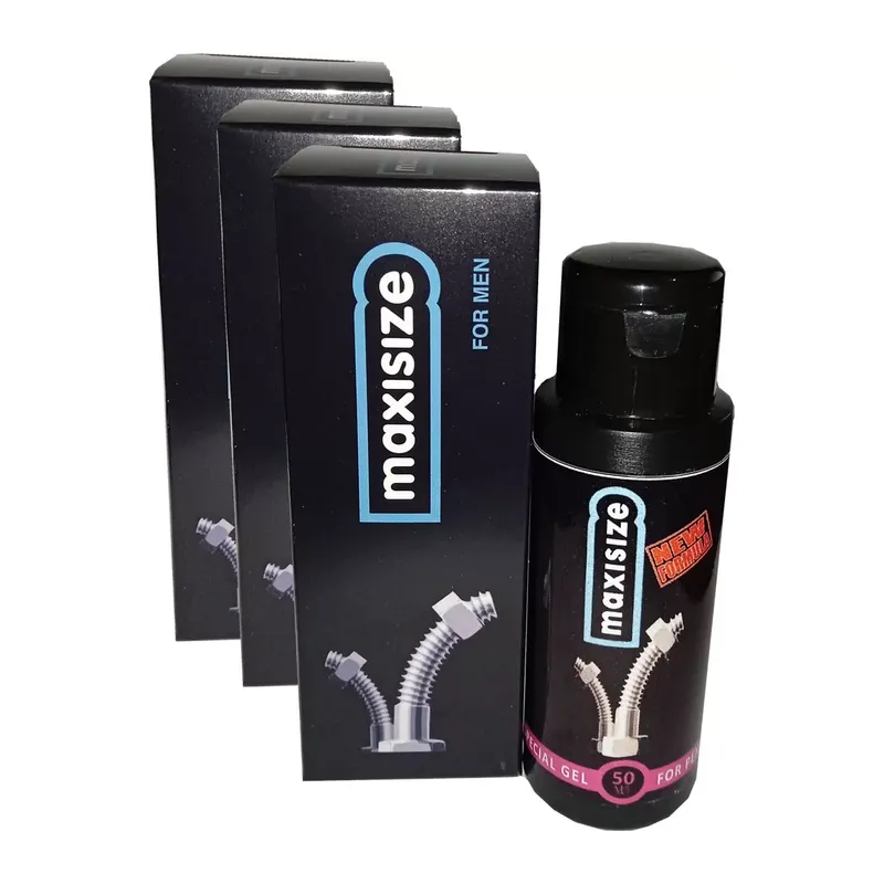 Hintohu Erkeklere Özel For Men Maxı Sıze Lubricant Jel 50 Ml 3 Adet
