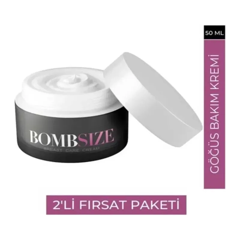 Bomb Sıze Göğüs Bakım Kremi X 2 Adet